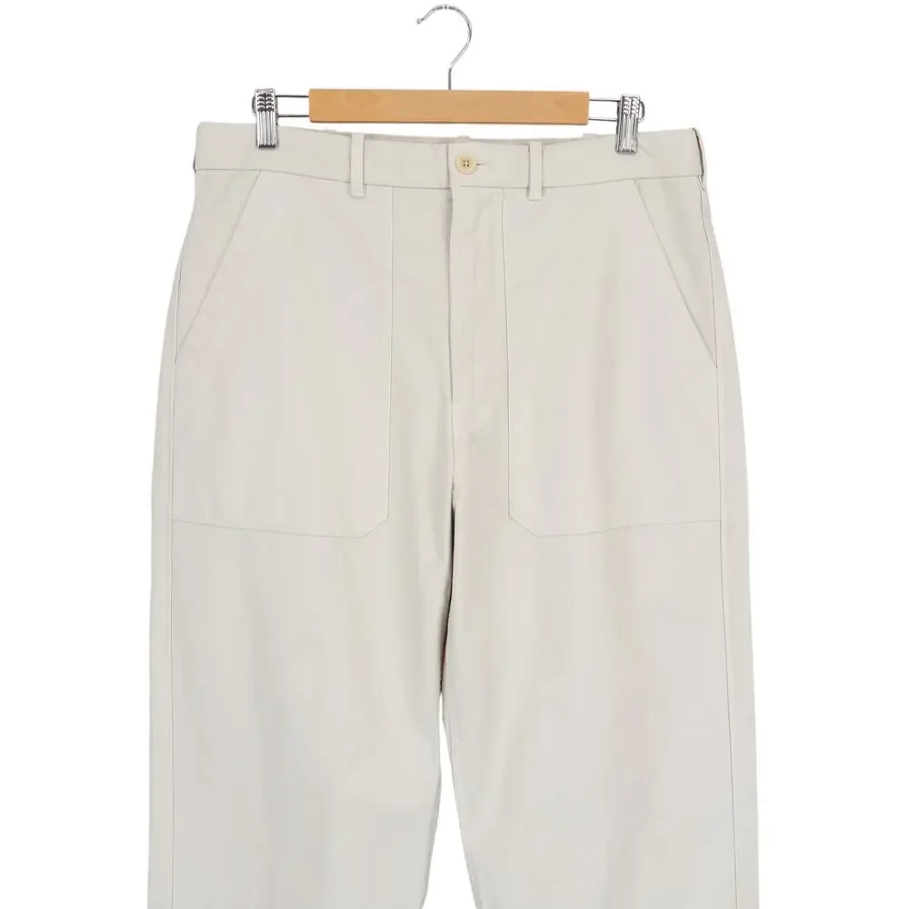 Madewell Men's Fatigue Pant Reverse Sateen Stone Size 33 NWT